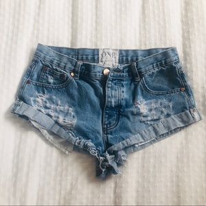 ONE TEASPOON - Bandit Pacifica shorts, 28